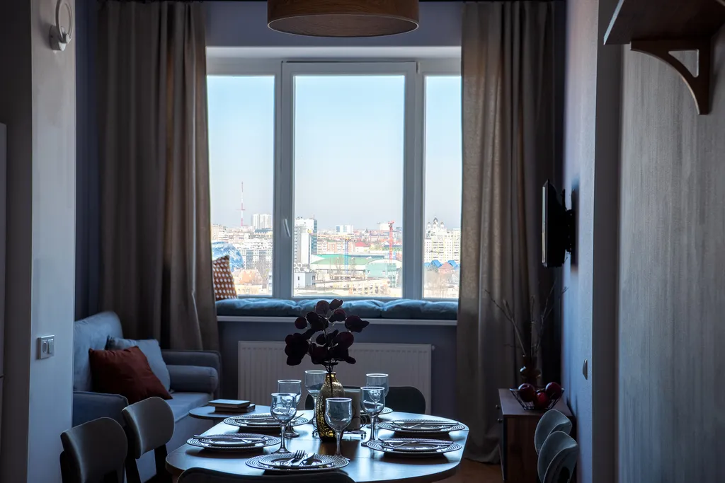 Квартира Апартаменты «Марсель» с панорамным видом на город | Центр Калининграда — Калининград