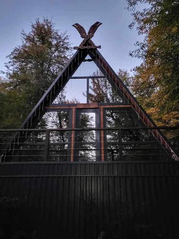 Коттедж Дом в живописном лесу (а-фрейм) — Архыз