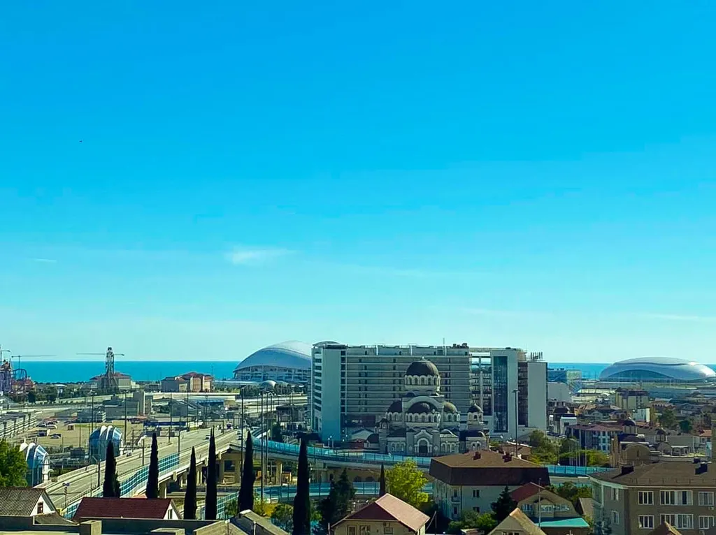 Квартира Квартира Атмосферный апартамент в морском стиле с видом на море в 300м до пляжа — Сириус