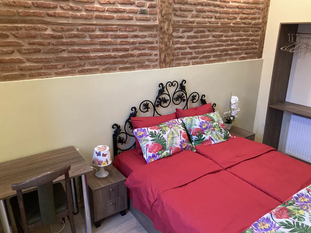 Апартаменты с двумя спальнями с историческим интерьером центр Тбилиси