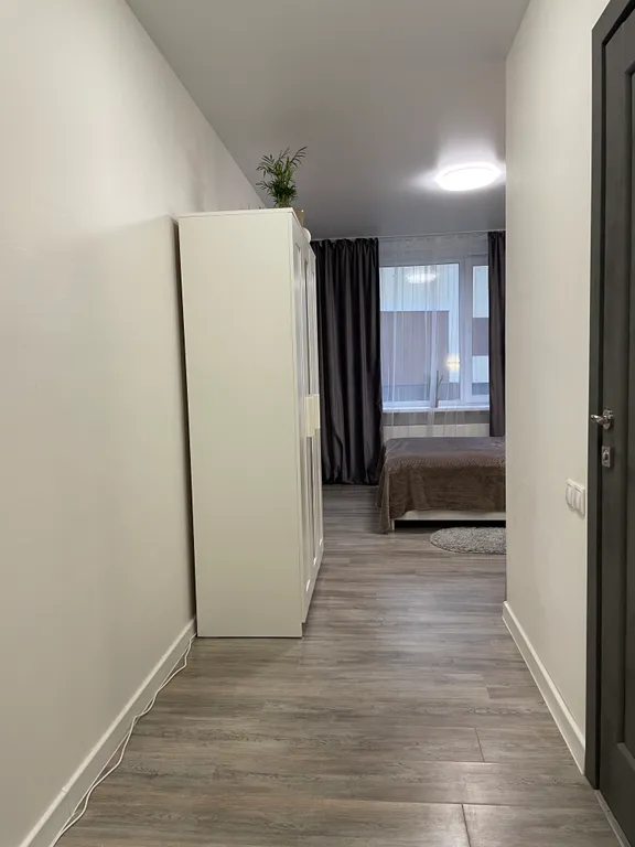 Просторная квартира-студия с отдельной кухней