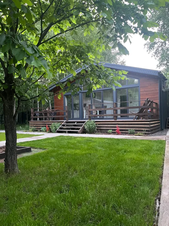 База отдыха 65m2 — чан, кухня, Wi-Fi
