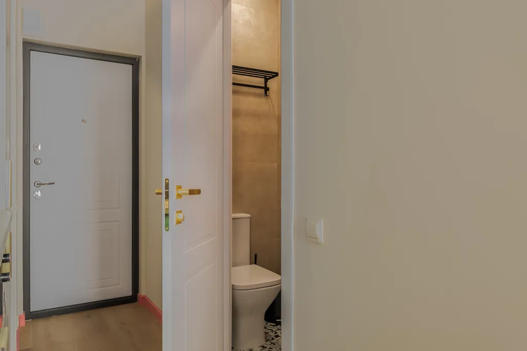 Квартира Квартира Уютная студия с кондиционером — Санкт-Петербург