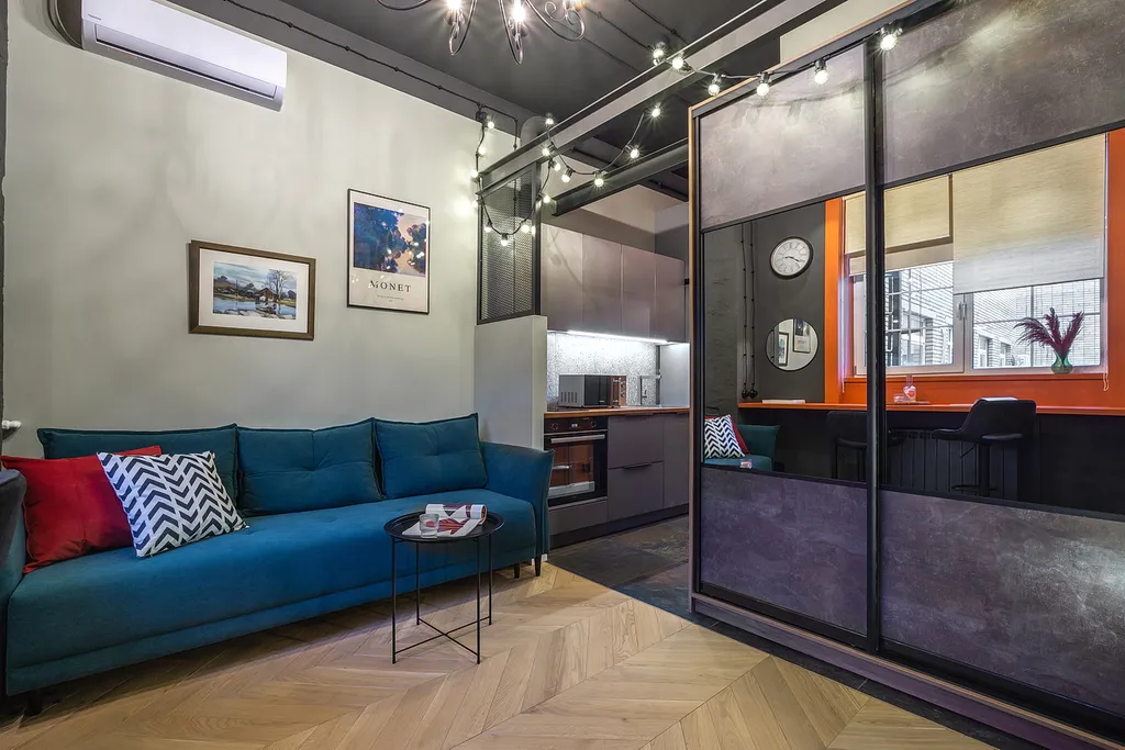 Квартира Квартира Апартамент Orange loft на Войковской рядом с ЦИТО Приорова — Москва