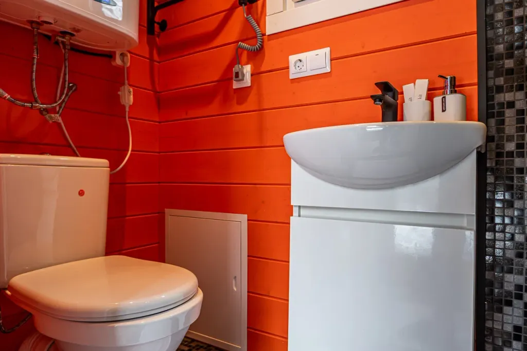 Design-коттедж в горном лесу