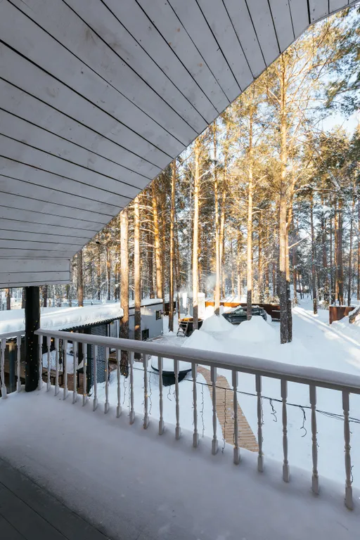 Дом на 11 спальных мест с баней и горячим чаном под открытым небом