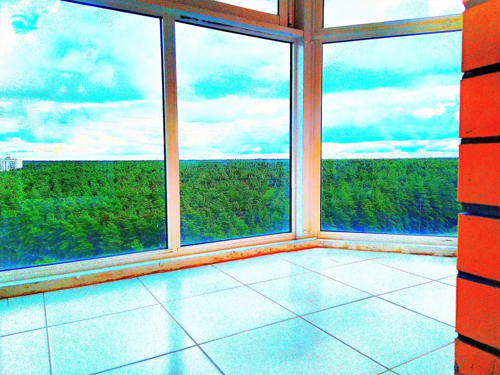 Великолепные апартаменты у озера с видом на лес