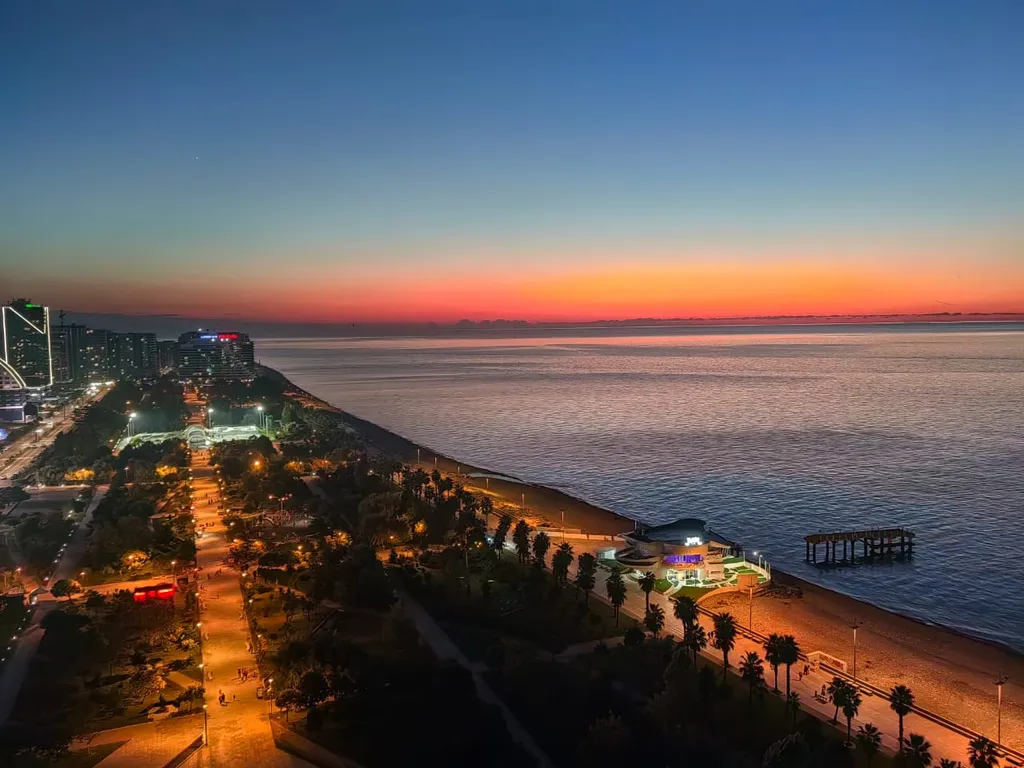 Апартаменты с видом на море и горы