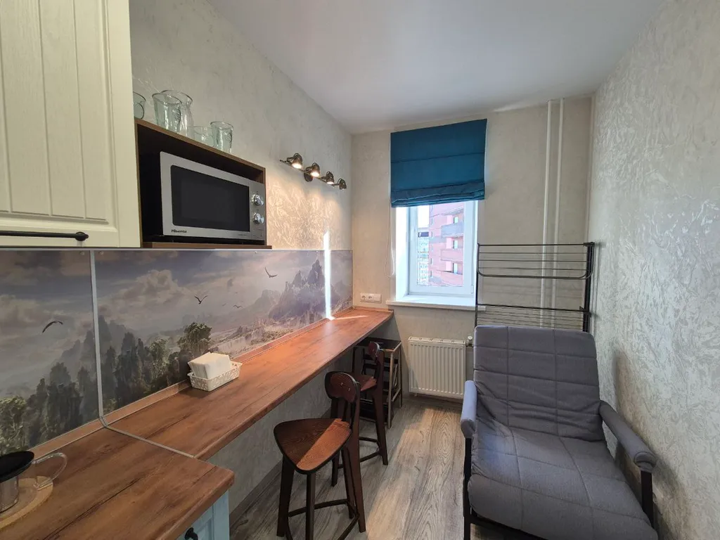 Уютная 1-комнатная квартира с видом на Каму