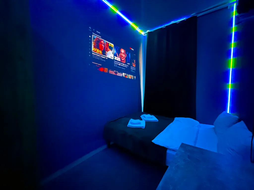 Квартира Квартира Уютная студия в самом центре с кинотеатром и приставкой с джостиками — Санкт-Петербург