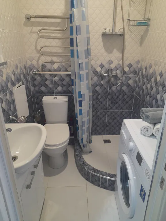 Светлая студия в тихом районе у моря