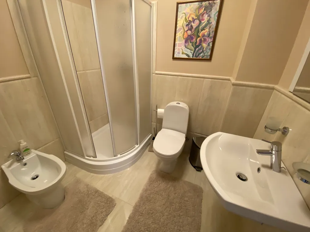 Вилла с панорамной баней и бассейном