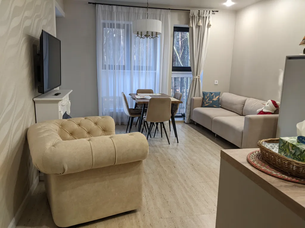 Апартамент с видом на лес