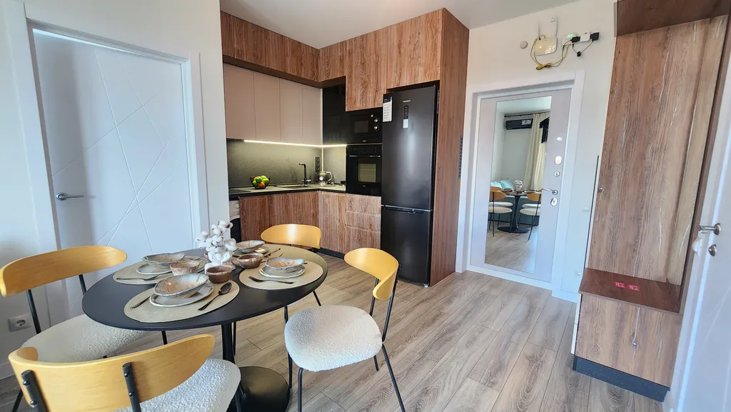 Уютная двушка с двумя санузлами