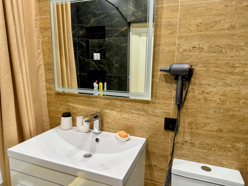 Уютная квартира с дизайнерским ремонтом в 15 минутах от моря