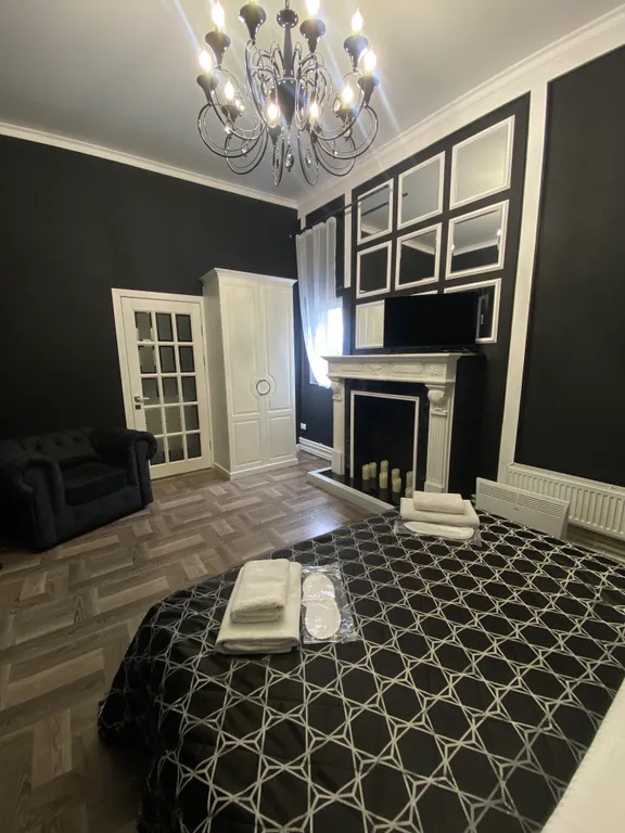 Уютный двухместный номер с камином