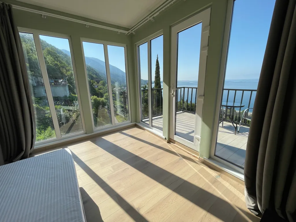 Квартира Квартира Стандартный номер с панорамным видом на море — Гагра