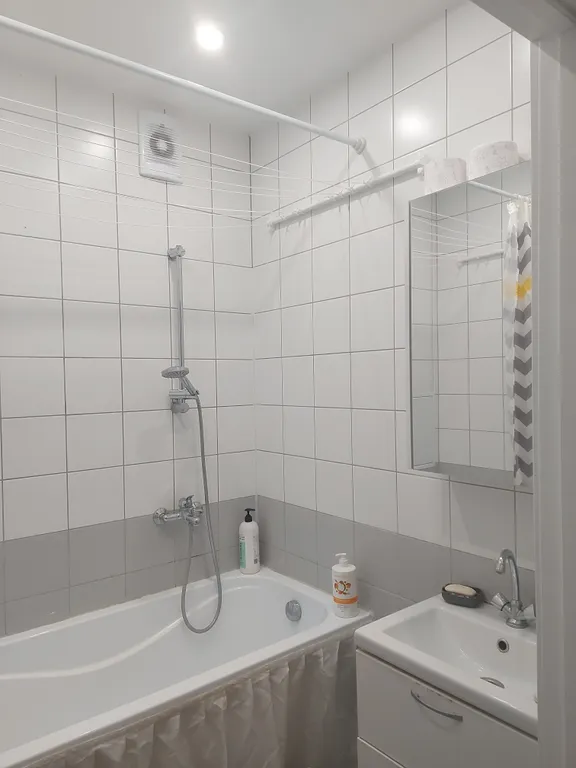 Уютная квартира в 5 ти минутах от центра города с горячей водой