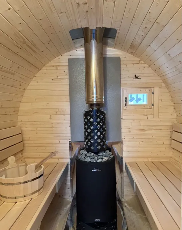 Коттедж Коттедж Новый барнхаус с баней — Манюхино