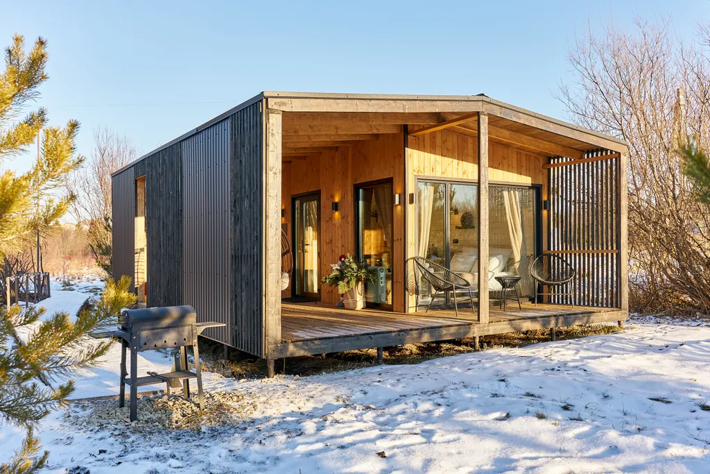 Дом с камином