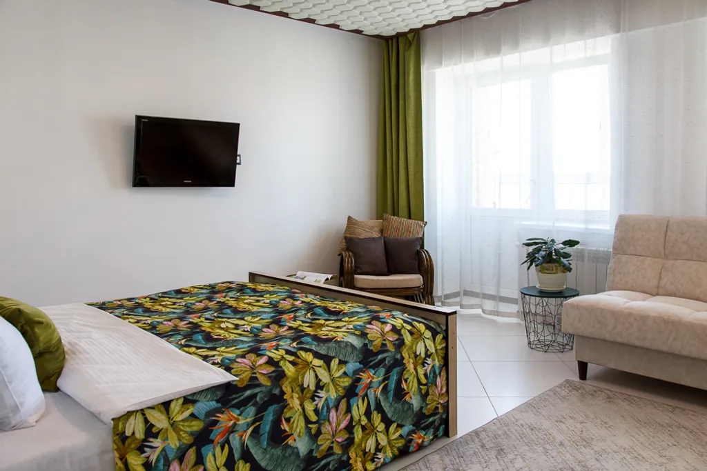 Студия Лето с шикарным видом возле Модного квартала