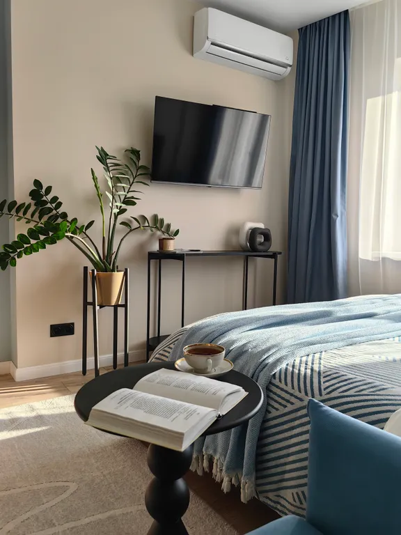 "Терракотовый берег" - Изысканная новая студия в центре города