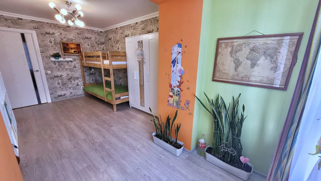 Большая семейная уютная квартира