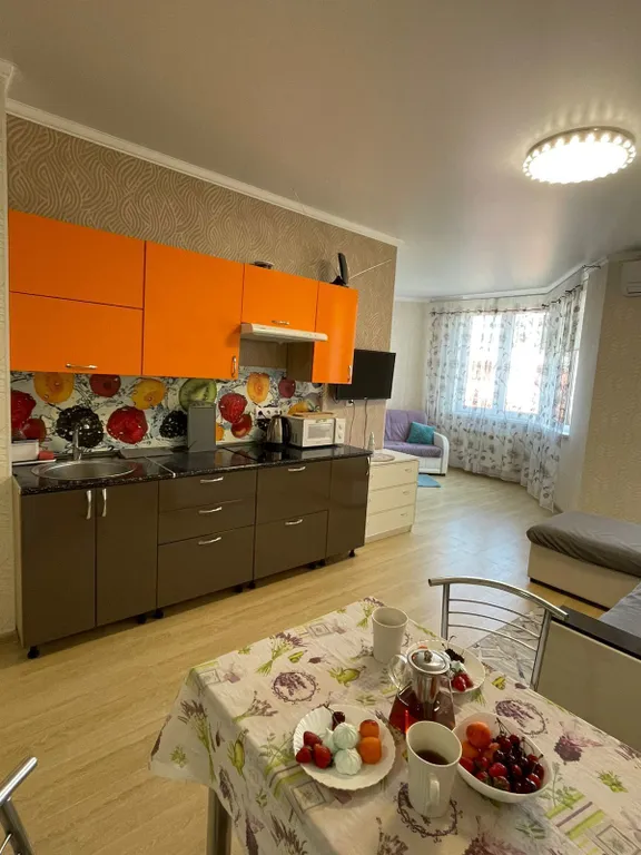 Квартира Квартира Комфортная студия с отдельной спальней и видом на море — Анапа