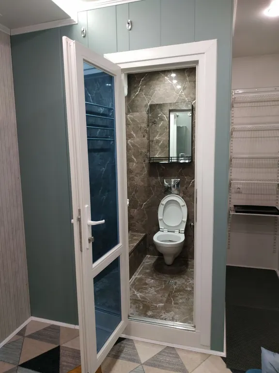 Квартира Квартира Студия у метро и а.вокзала — Москва