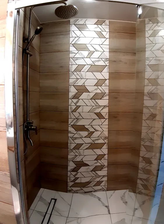 Стильная небольшая квартира с раздельными спальными местами