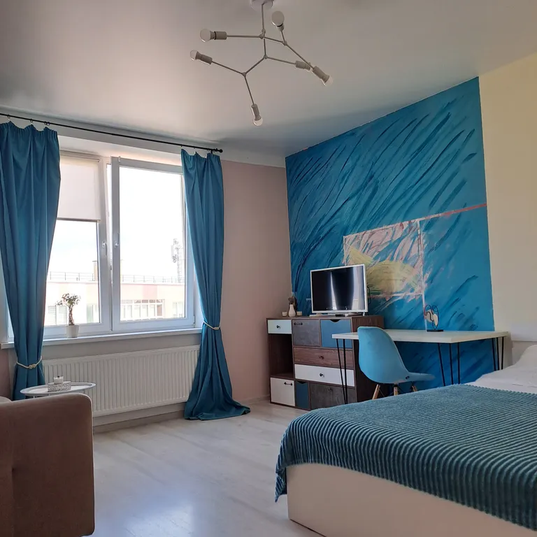 Светлая уютная квартира в новом районе города