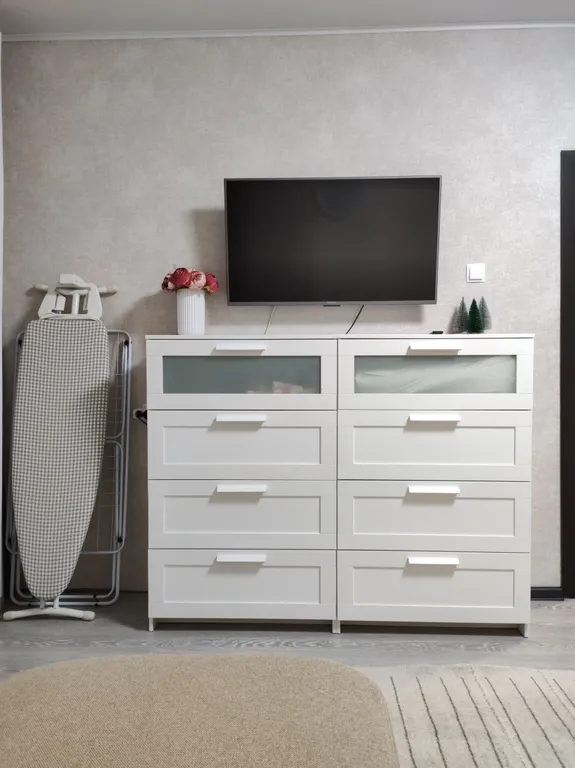 Квартира с видом из окна на подъемник