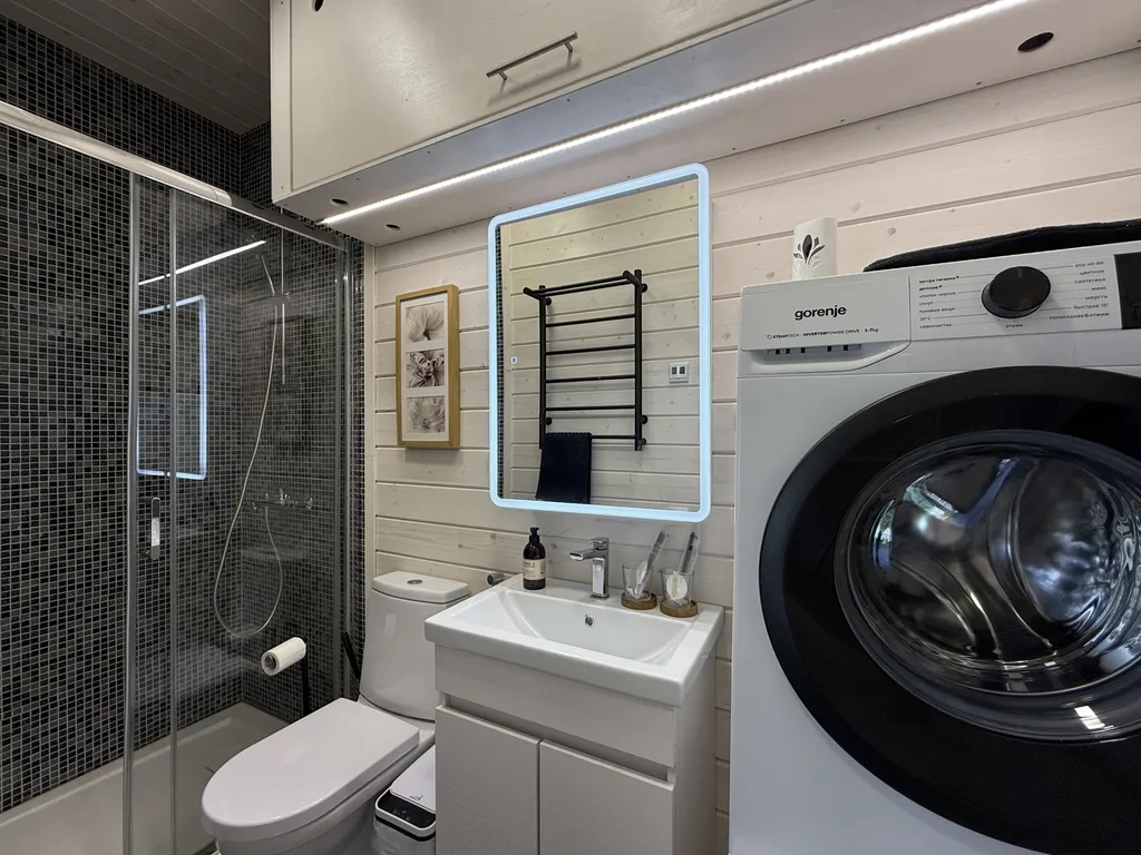 Коттедж Коттедж Hygge с камином — Тосно