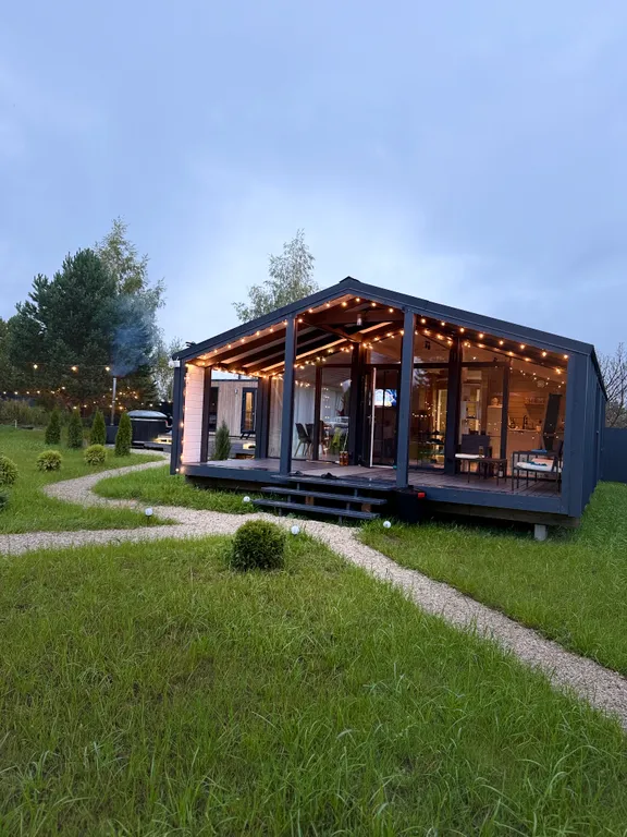 Коттедж Новый панорамный дом — аренда посуточно в Серпухов