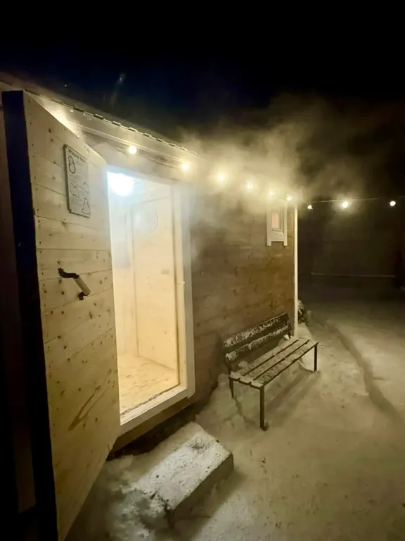 Коттедж Дом шалаш с баней — Санкт-Петербург