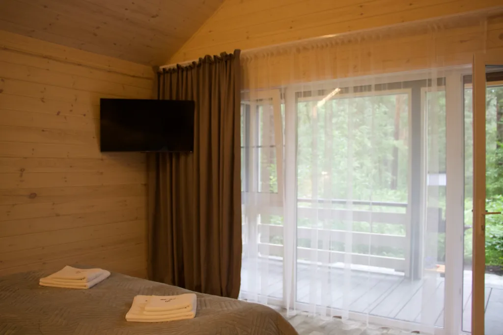 Двухместный летний дом, Однокомнатный Шале в лесу