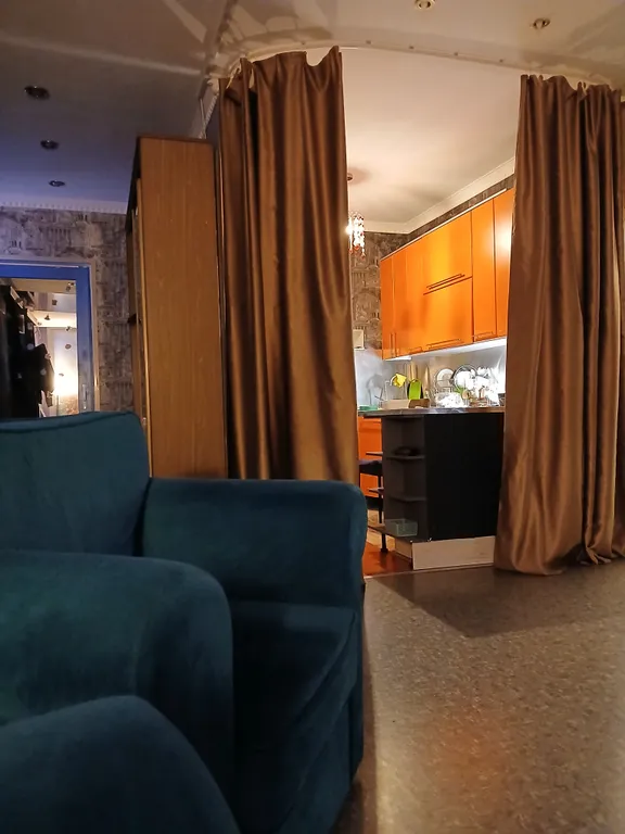 Атмосферная двухуровневая квартира с сауной