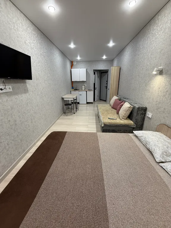 Уютная студия в новом доме рядом с Саган Морин