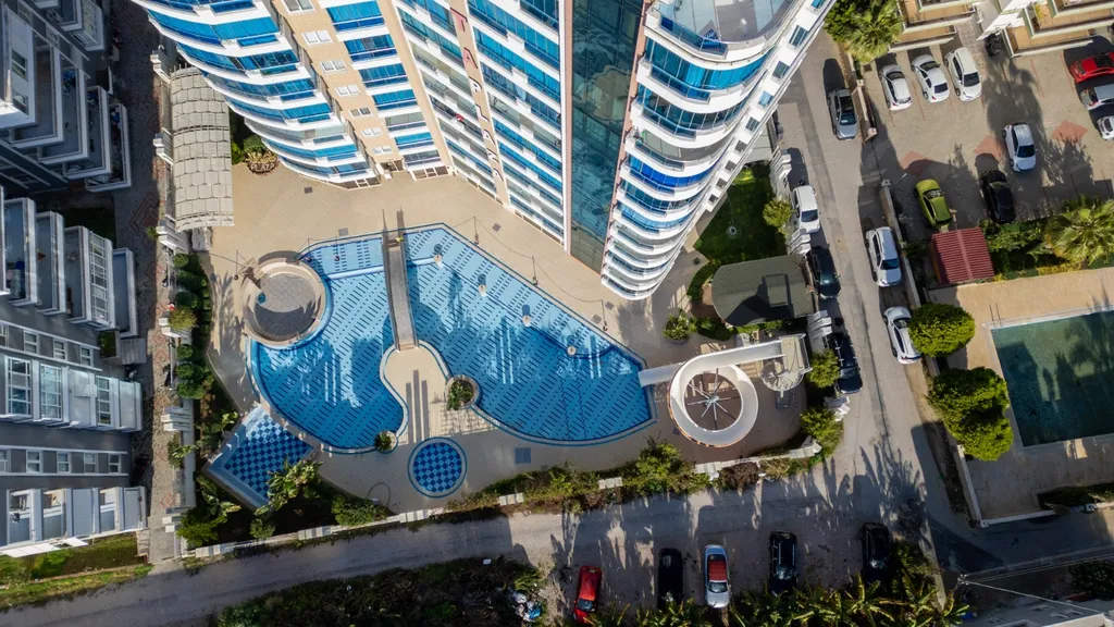 Апартамент с видом на море и горы