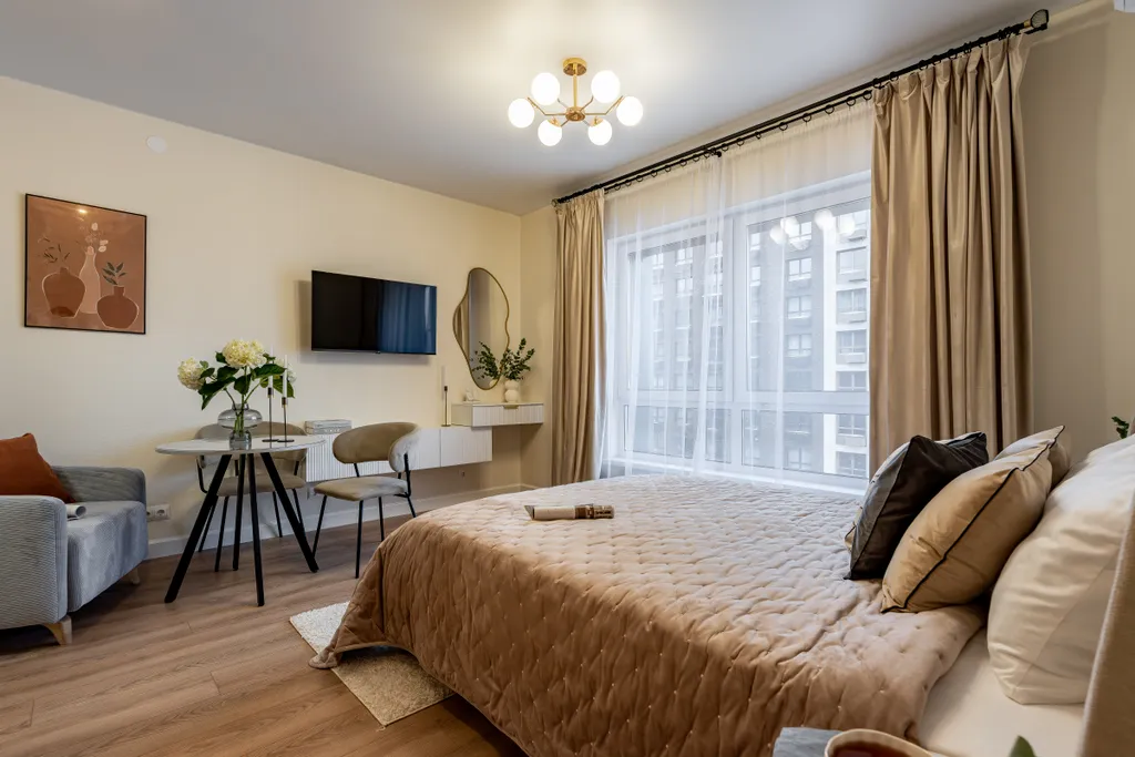 Квартира Квартира Уютная студия от Merino Home — Санкт-Петербург