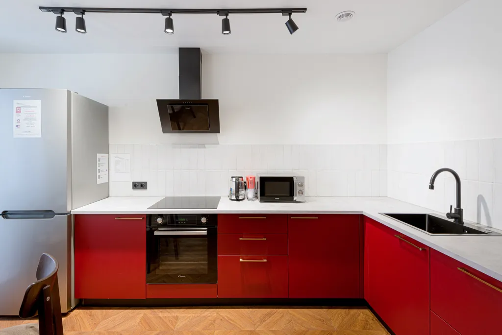 Стильная недалеко от залива, с гостиничным сервисом, бесконтактно