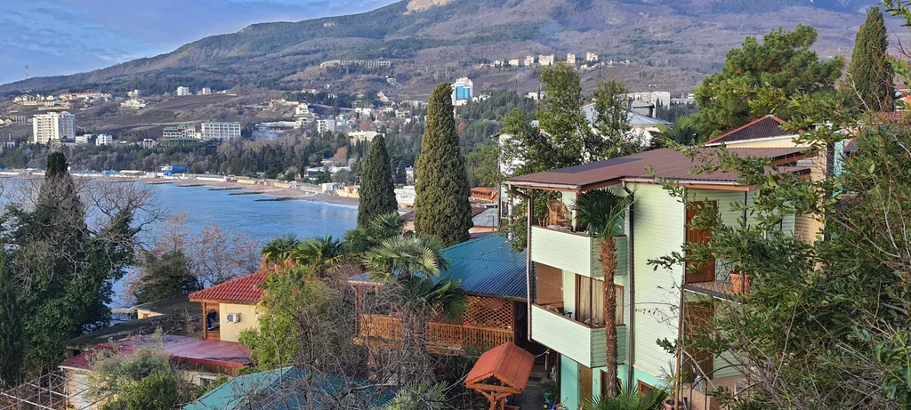 Квартира Апартамент Лазурный залив с видом на море 3 этаж — аренда посуточно в Гурзуф