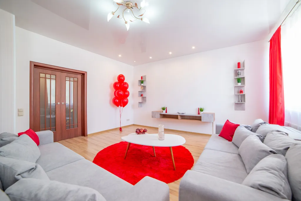 Красная вишня и голубика