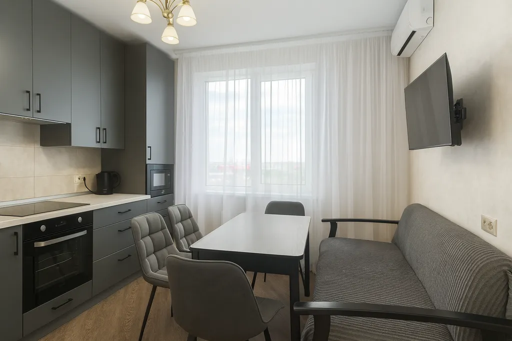 Квартира Уютные апартаменты в ЖК Жигулина Роща — Мирное