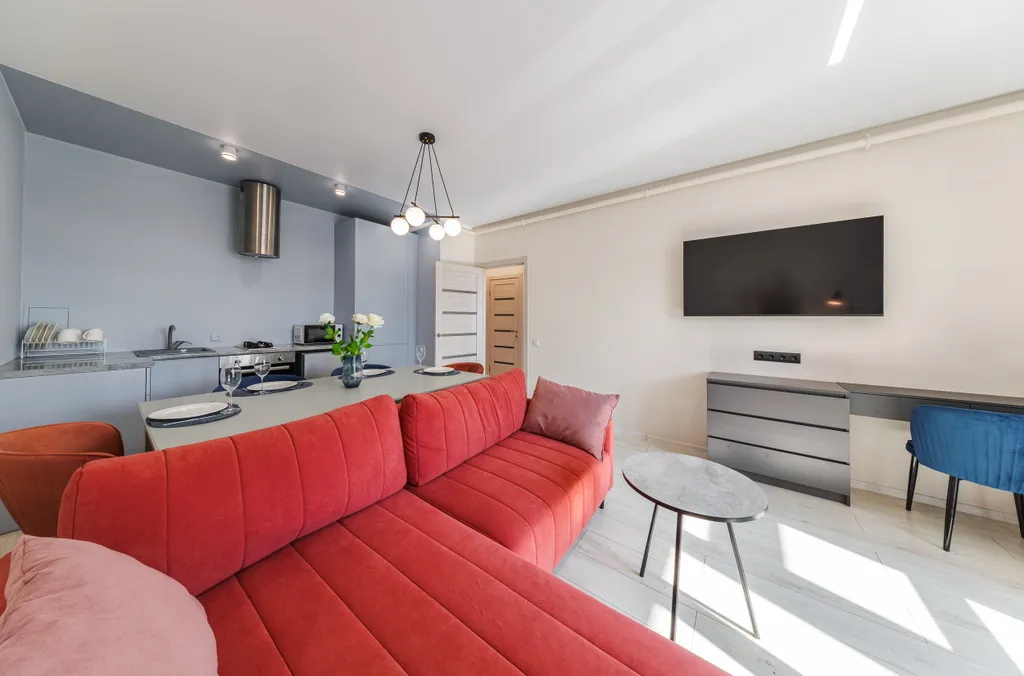 Квартира с дизайнерским ремонтом с уникальной придомовой площадкой