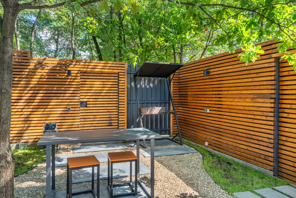 Ультрасовременный домик для отдыха вдвоем с сауной, купелью, мангалом