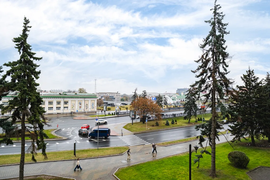 Квартира Апартаменты с видом на реку Свислочь в центре — Минск