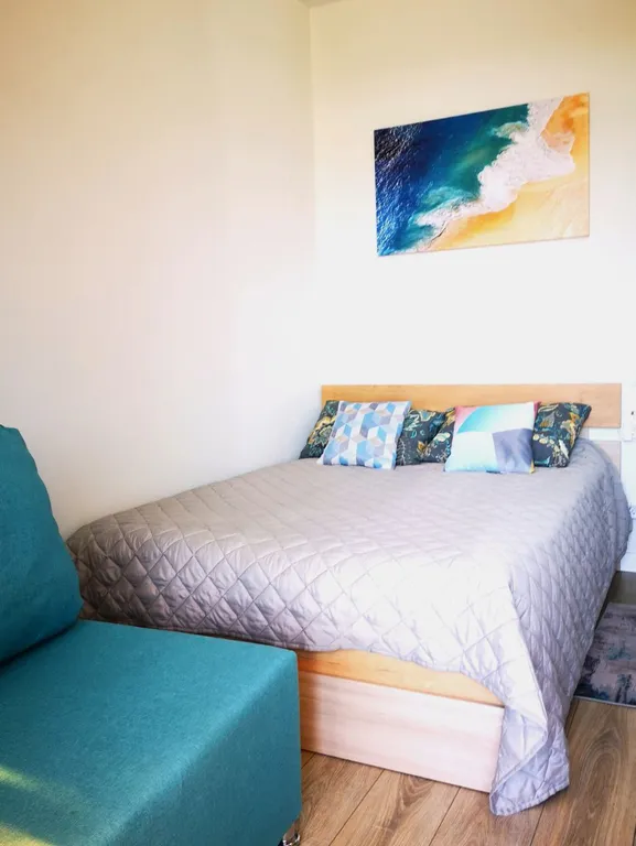 Студия комфорт с видом на горы и бассейнами во дворе