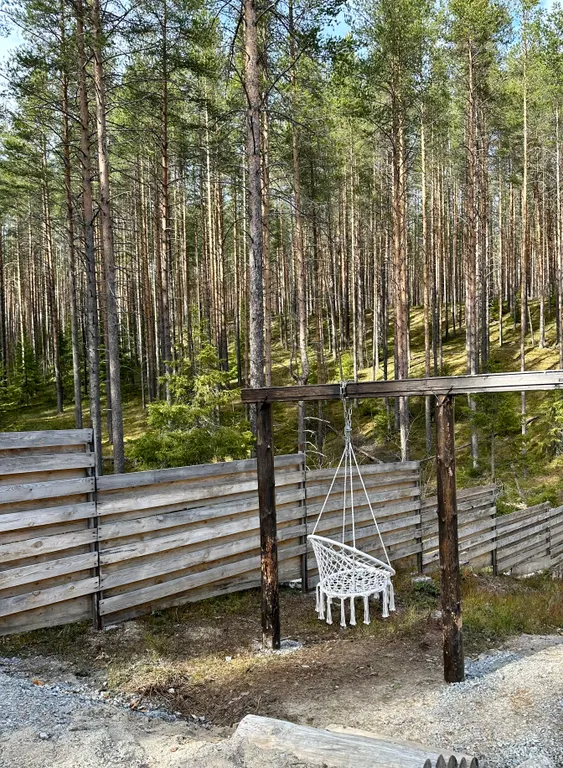 Домик в лесу с потрясающим видом из окна с банным комплексом