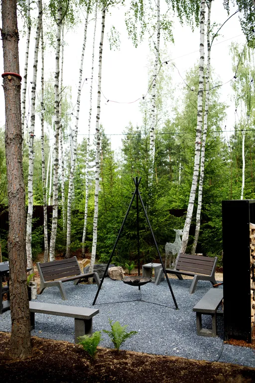 Шикарный дом с сауной и горячим чаном